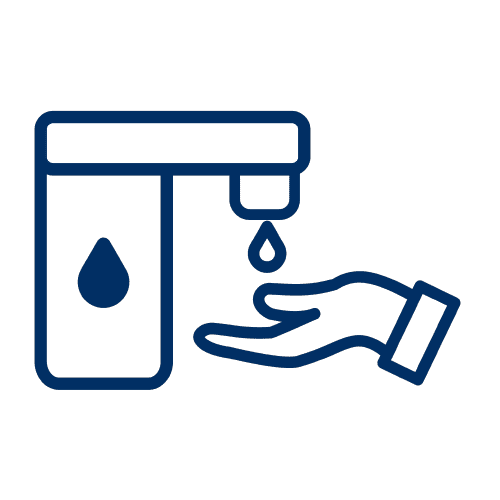 Hand Sanitizing Icon